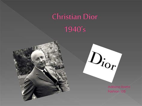 dior présentation|when did christian dior died.